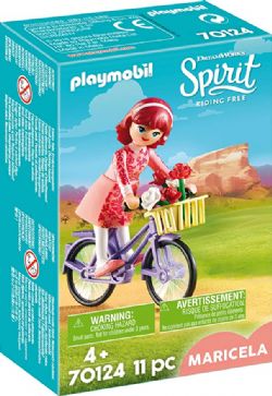 PLAYMOBIL - MARICELA ET BICYCLETTE #70124